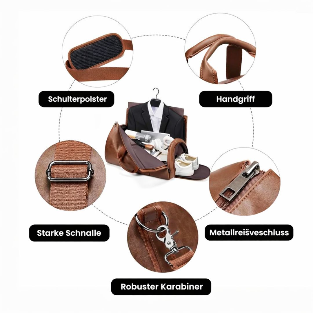 Leather Duffel Bag